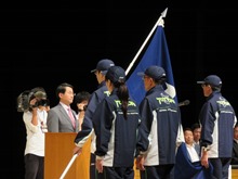 鳥取県選手団結団式2