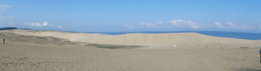 「馬の背」の風景ー晴天です