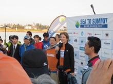 皆生・大山 SEA TO SUMMIT 2015 出発式2